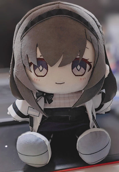 Arknights Priestess plushie perfect desk companion for gamers

