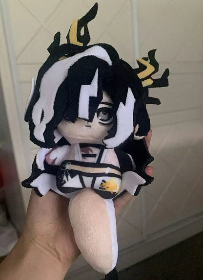 Arknights Wang plush soft stuffed toy front view
