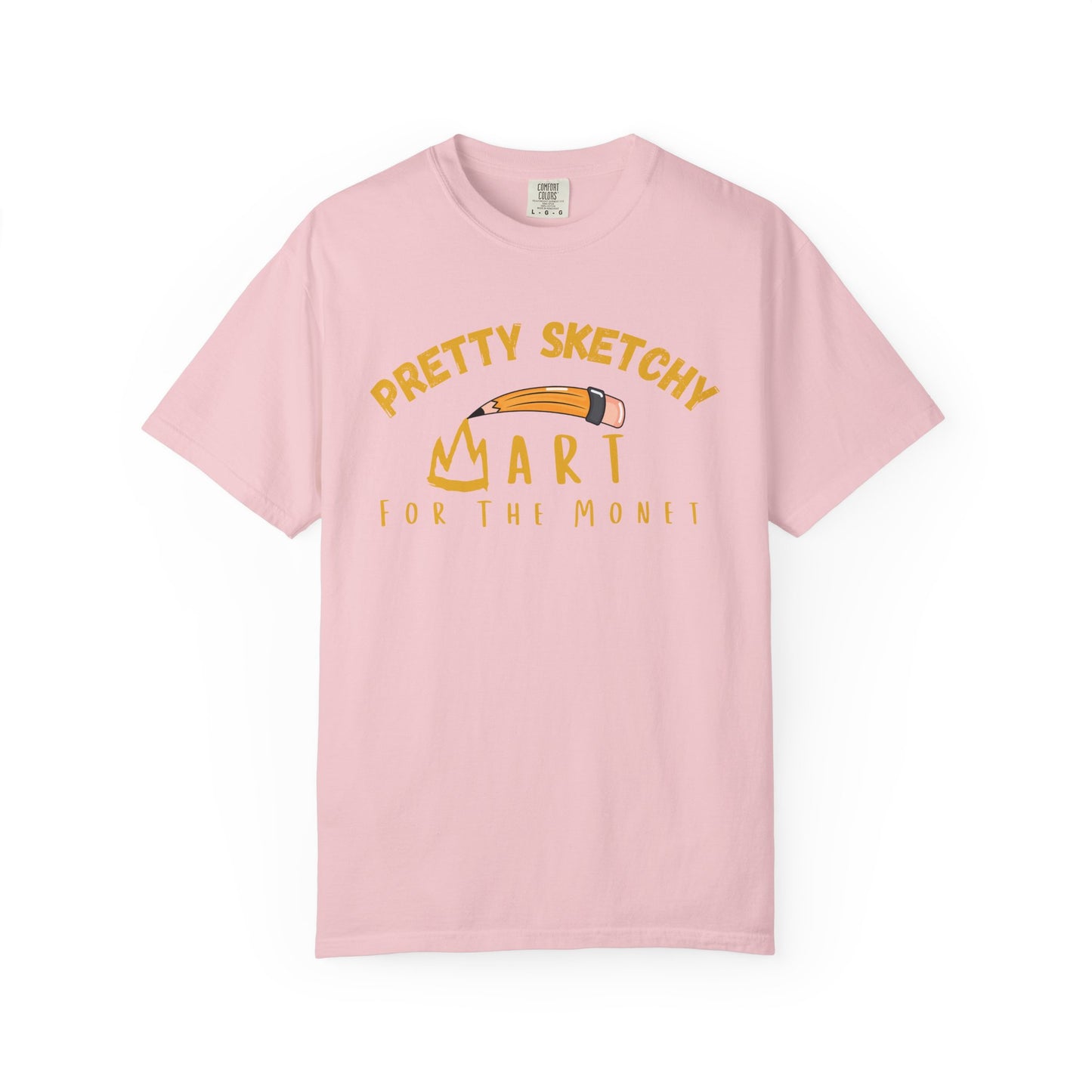 Art pun shirt gift idea for art teachers and studio artists