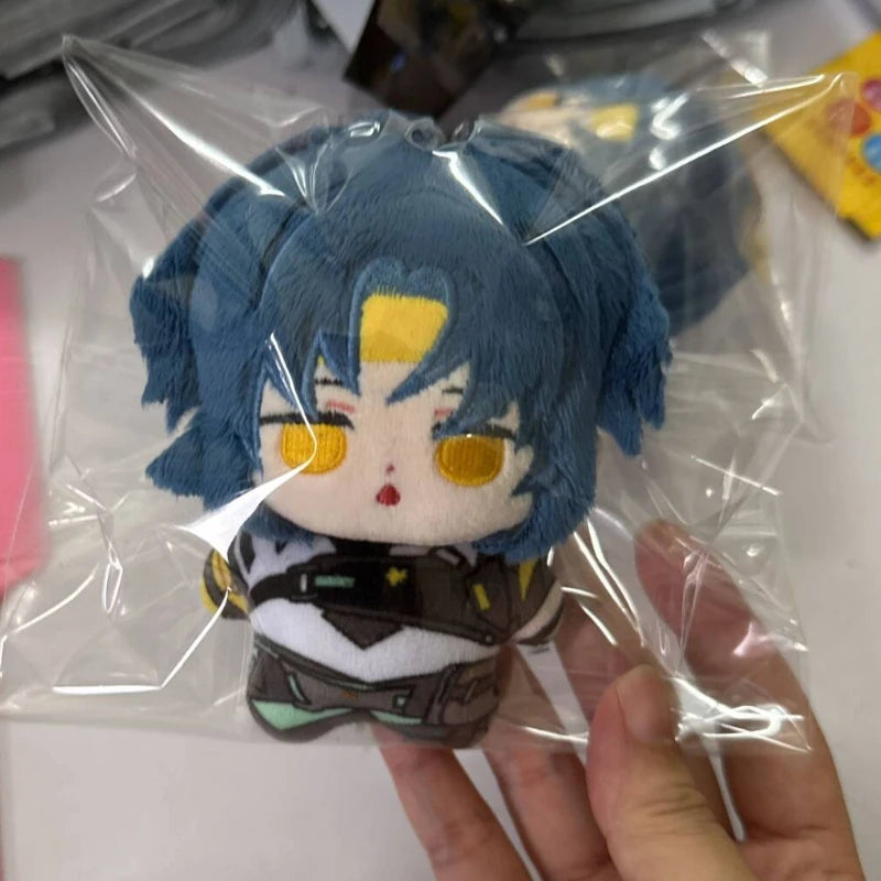 Asaba Harumasa character plush in hand for size comparison with premium short material
