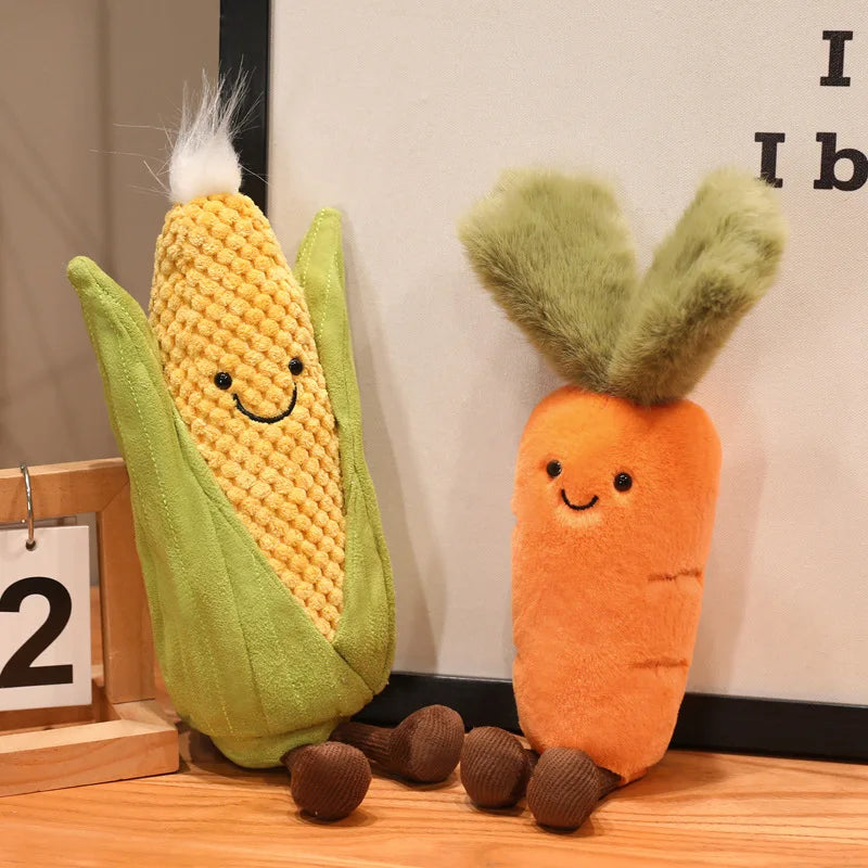 Asparagus plush green stuffed vegetable novelty plush toy