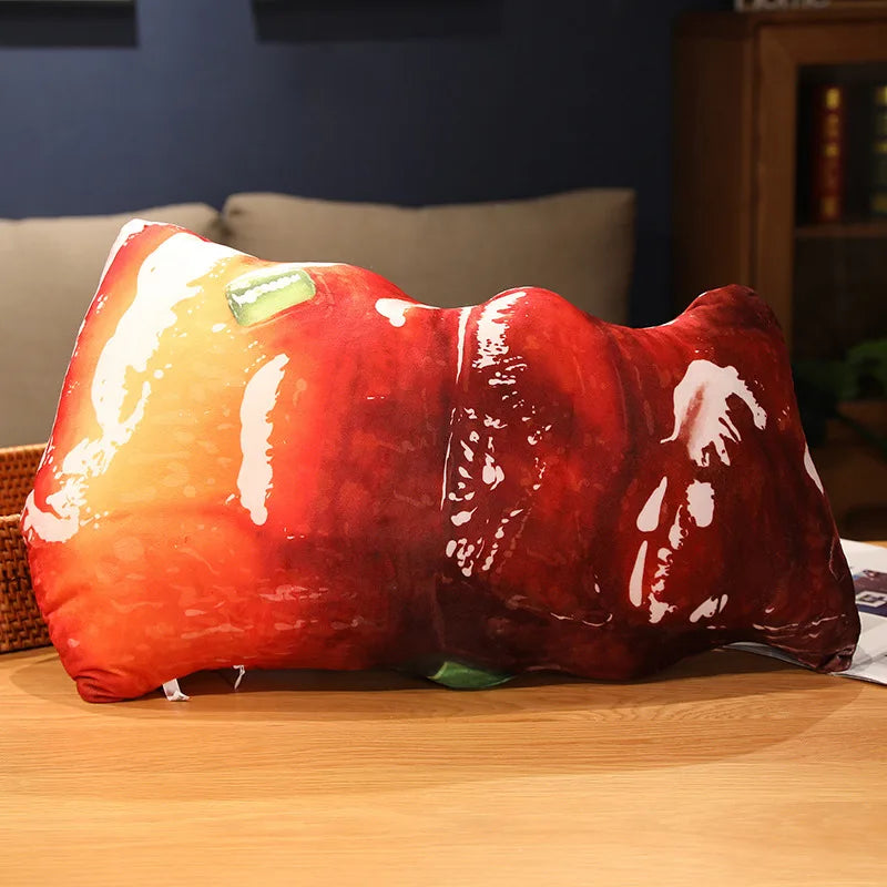 BBQ meat plush pillow gift wrapped novelty gag gift for meat lovers