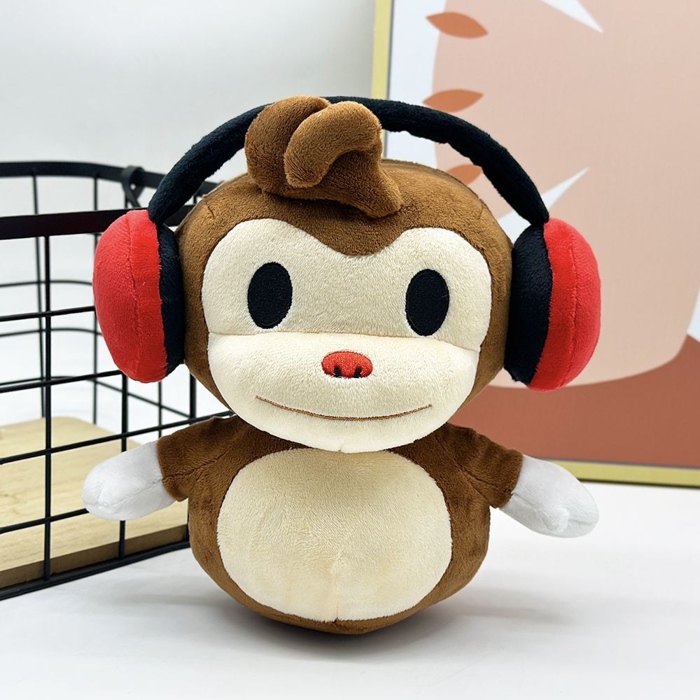 BOMBANANA Deaf Monkey plush collectible front view 22cm