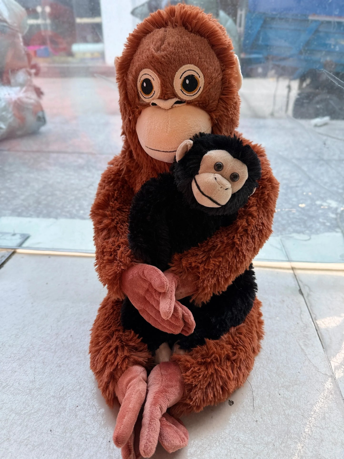 Baby Japanese Macaque Punch-kun realistic plushie