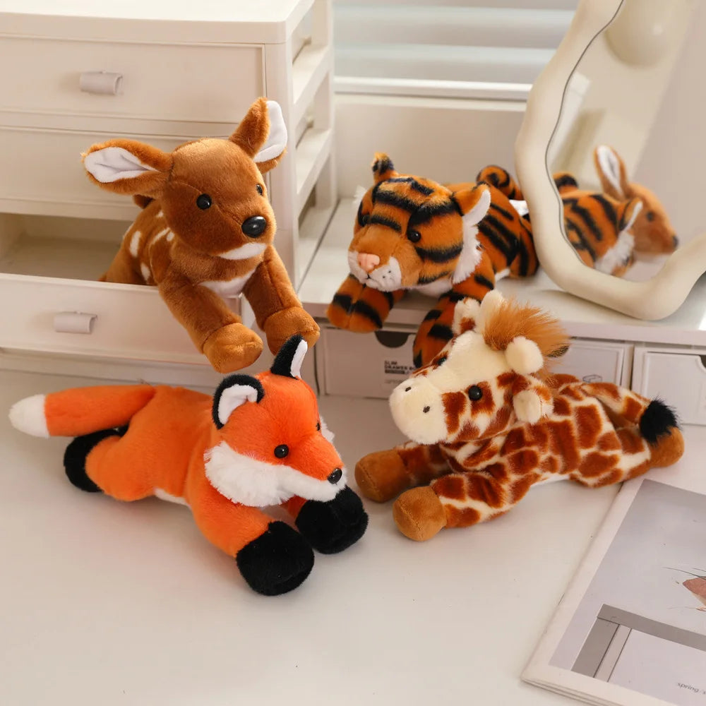 Baby giraffe plush lying down 30cm nursery decor stuffed animal