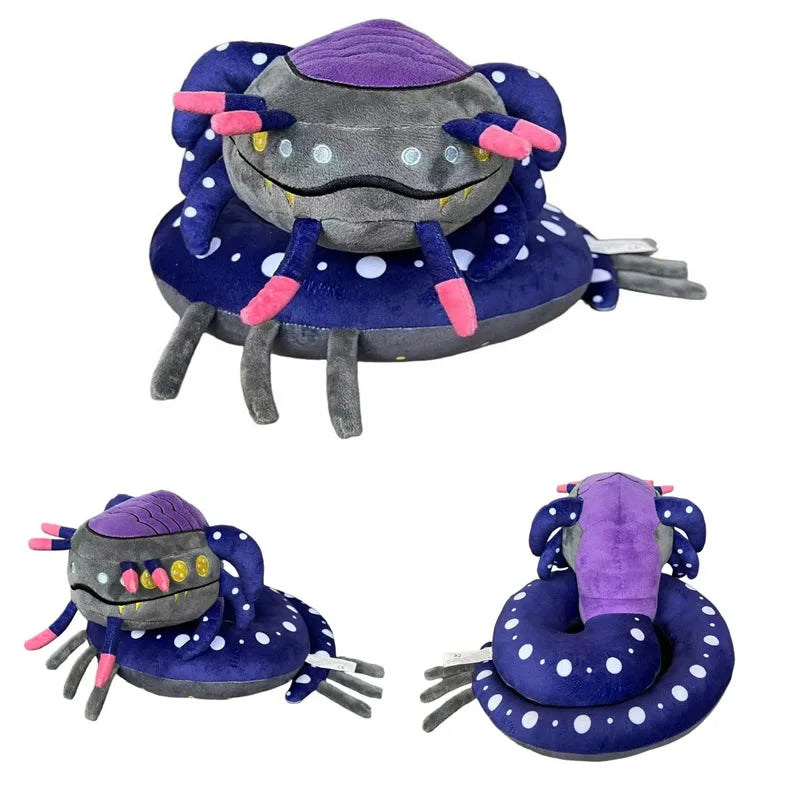 Baby leviathan plush with bioluminescent tentacle detailing
