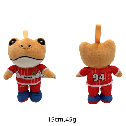 Bad Bunny El Sapo Concho Plush Toy 15cm size guide visual.