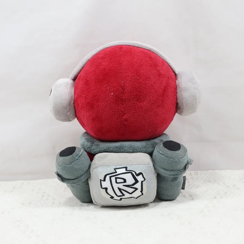 Badware plushie 21cm spring neck black ribcage torso grey hands close up