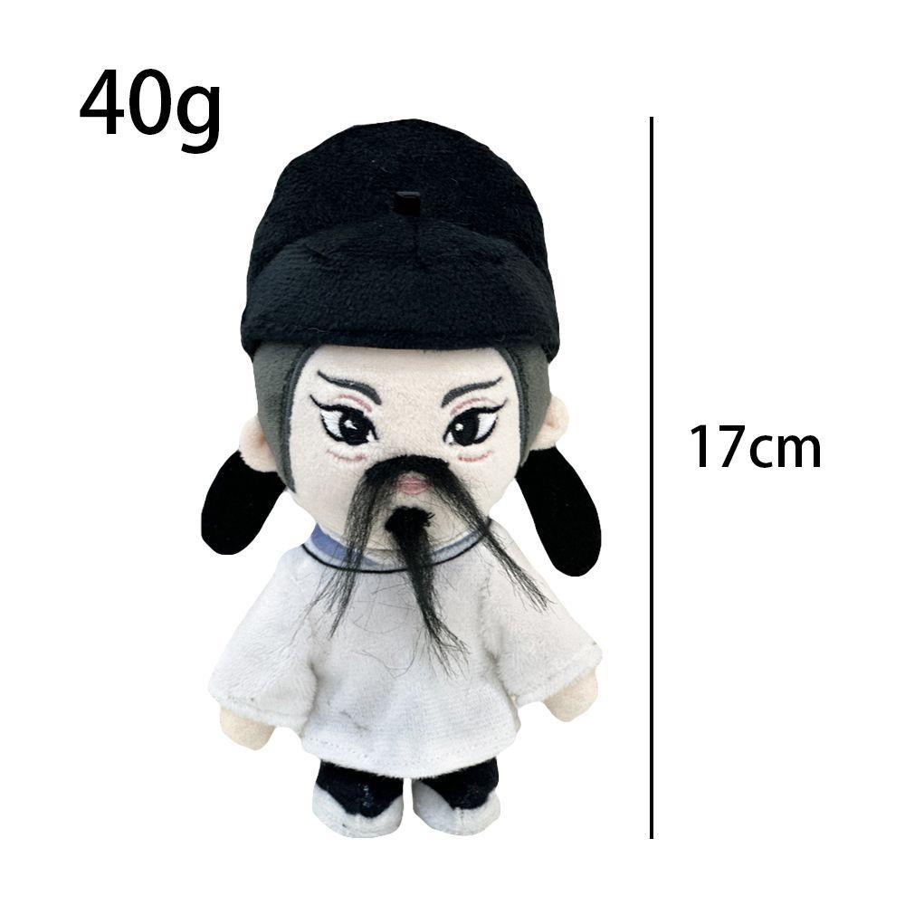 Bai plush collectible figure 17cm poet immortal fan art
