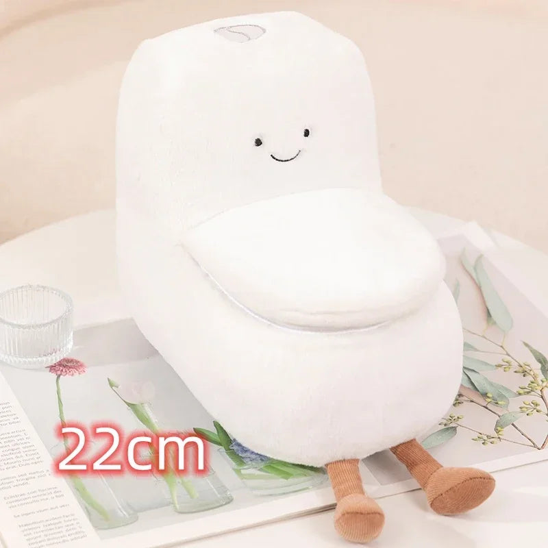 Bathroom buddies novelty plush toys individual variants shelf display