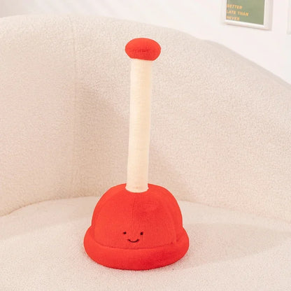 Bathroom plushies individual variants toilet poop plunger roll paper novelty toys