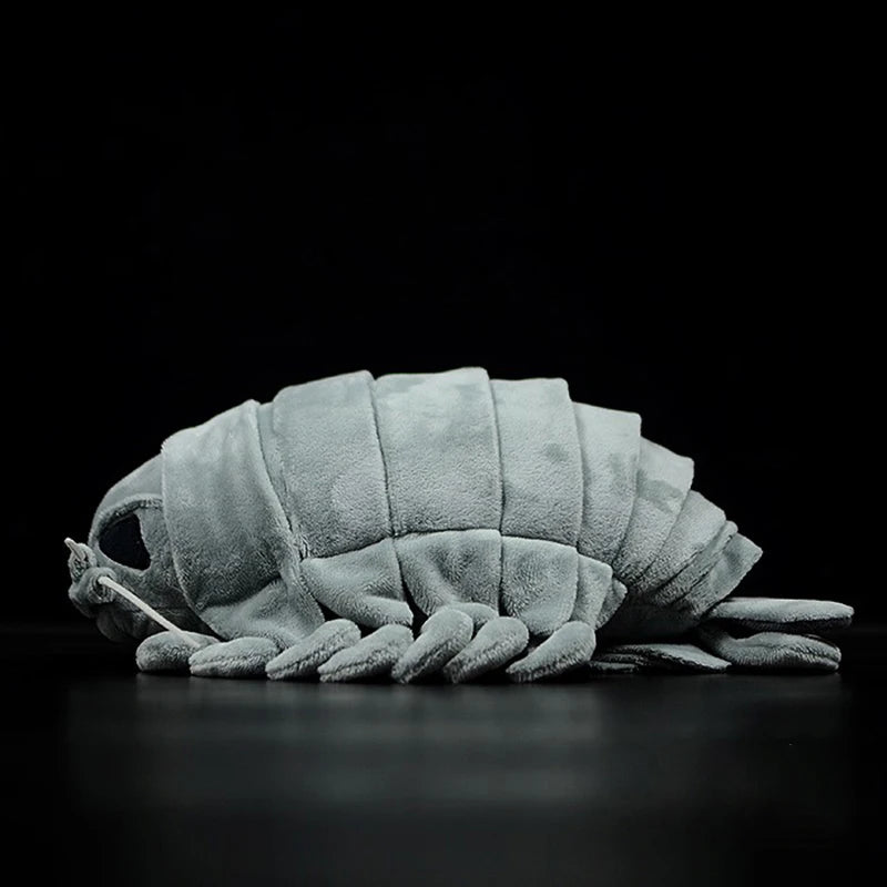 Bathynomus plush side profile with compound eyes visible in detail