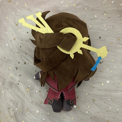 Beidou stuffed toy soft plush collectible figure side profile
