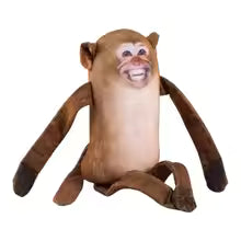 Bibi plushie 28cm height size reference next to hand
