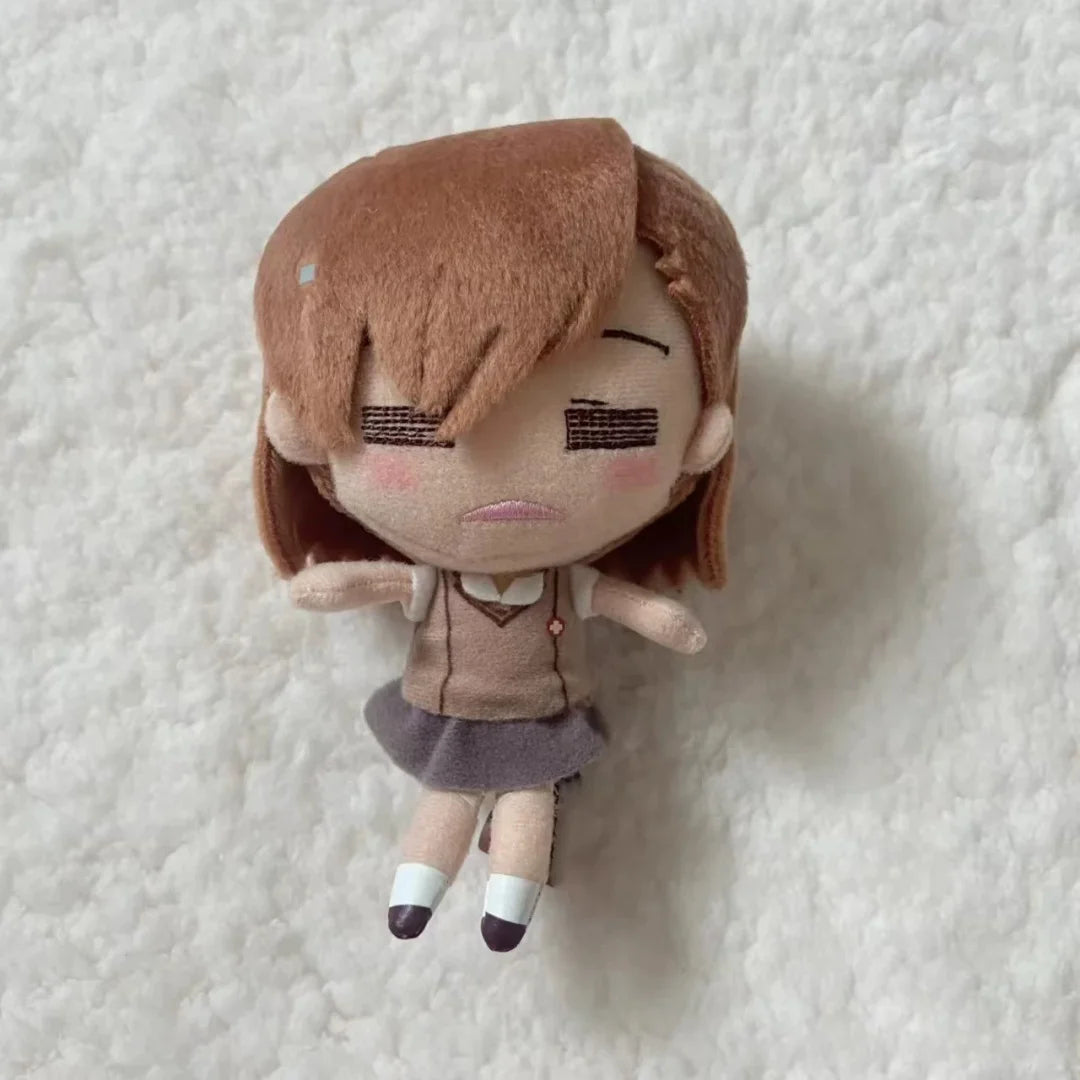 Biribiri plush pendant close-up detail soft anime gift
