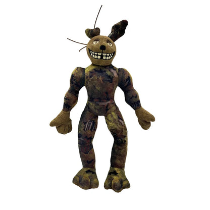 Bite By Night horror game plush duo Springtrap and Ennard collectible set
