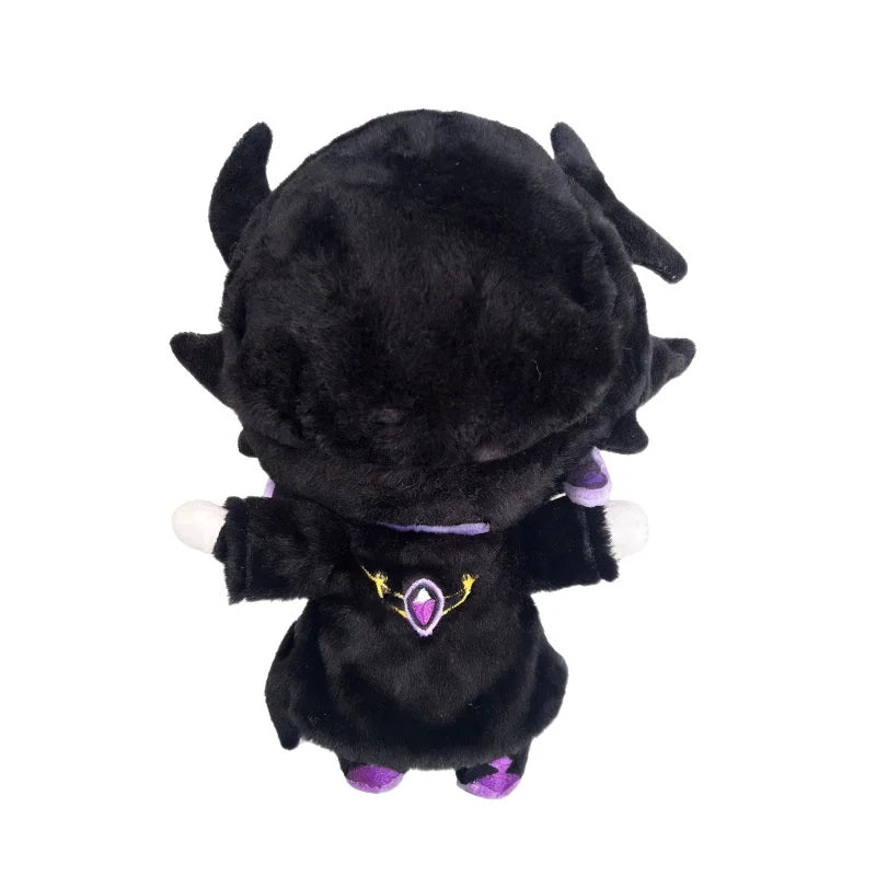 Black Sapphire Cookie stuffed toy featuring gold accent suit and violet hair detail