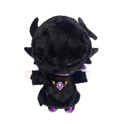 Black Sapphire Cookie stuffed toy featuring gold accent suit and violet hair detail