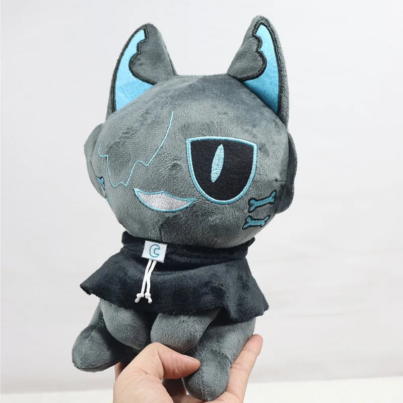 Black cat stuffed animal 27cm cuddly toy
