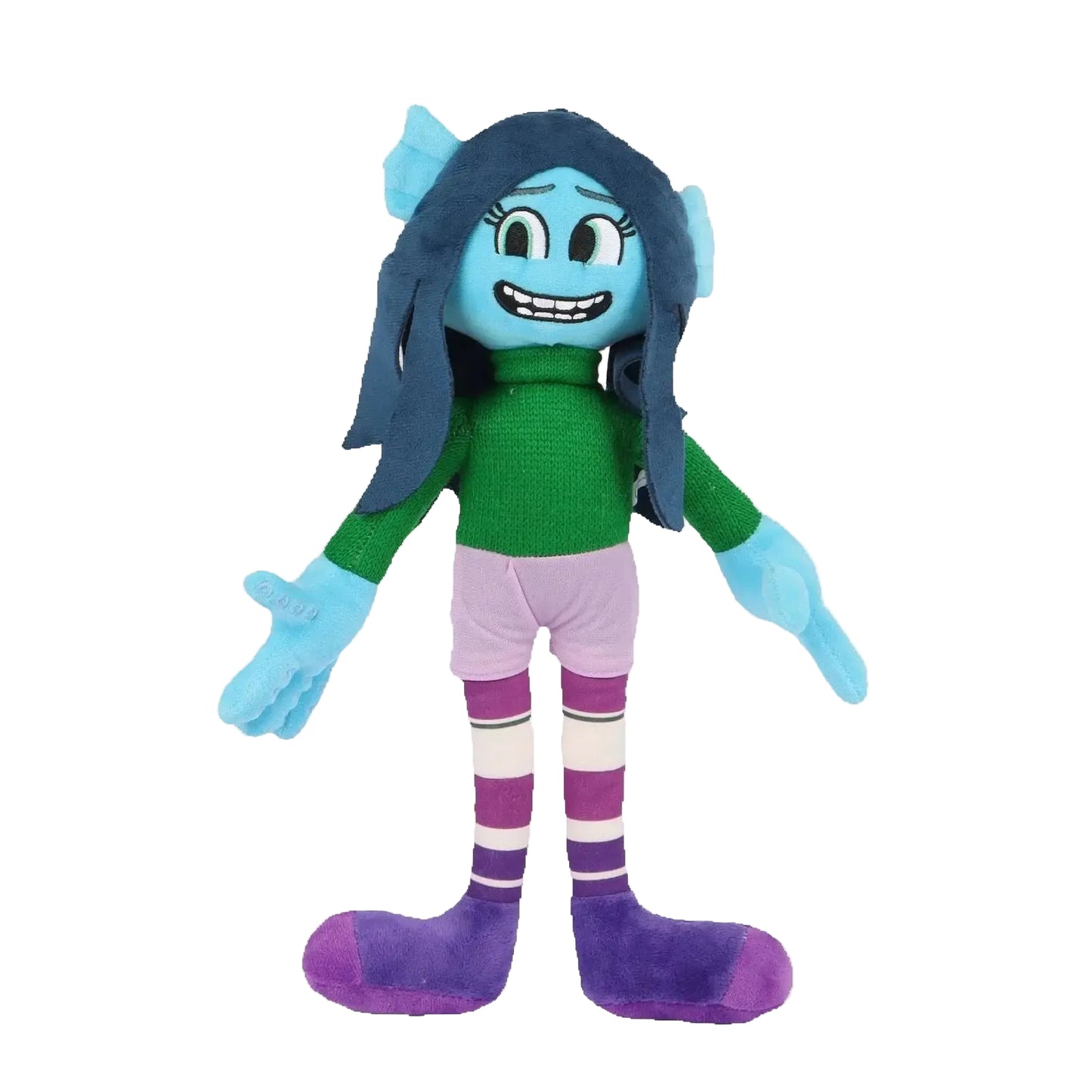 Blue kraken plush doll ocean fantasy fan art stuffed toy
