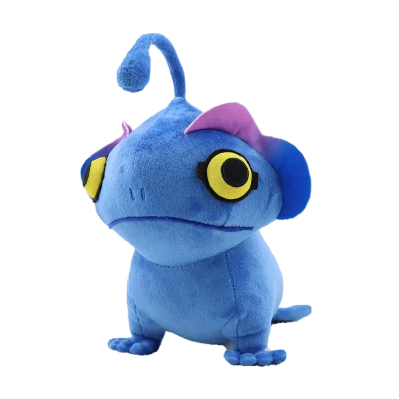 Blue sea beast plush toy 25cm soft cotton stuffed animal
