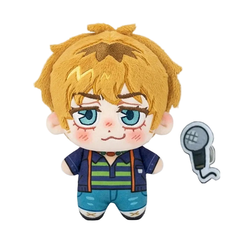 Blur frontman chibi cotton doll plush keyring 10cm front view