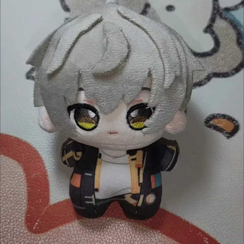 Caelus plush toy soft fabric close-up detail
