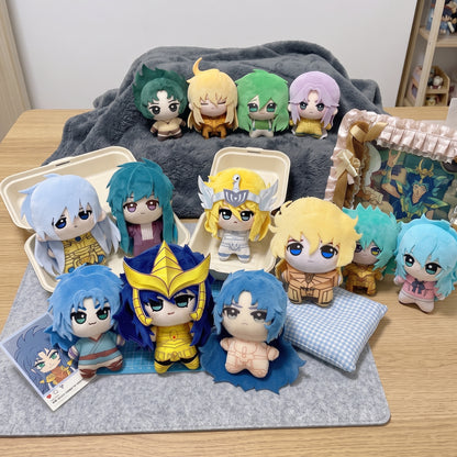 Camus Aquarius Gold Saint handmade plush collectible 10cm anime figure absolute zero warrior