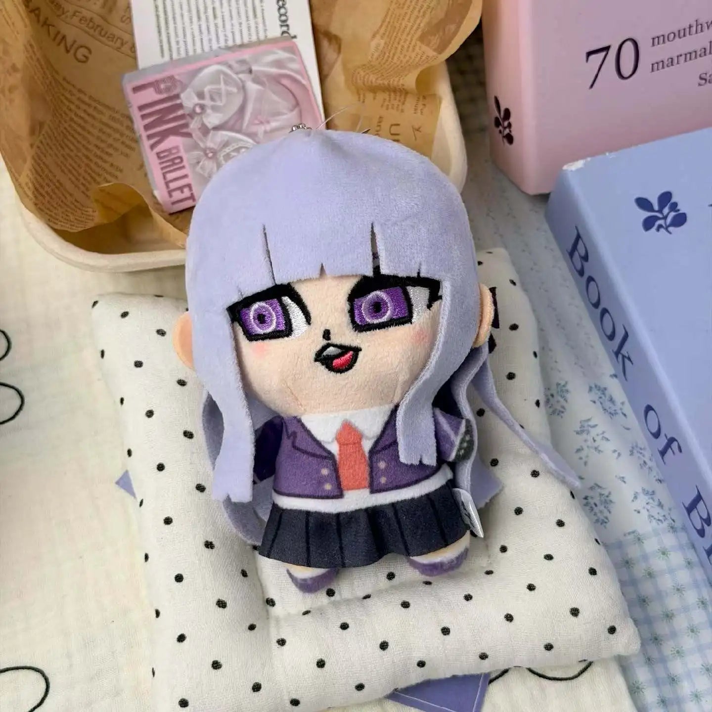Chiaki Nanami plush Danganronpa 2 Goodbye Despair Ultimate Gamer chibi 10cm
