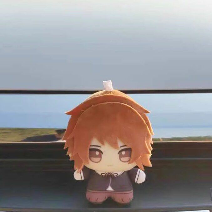 Chihiro Fujisaki plush toy sitting upright 10cm cotton soft fill