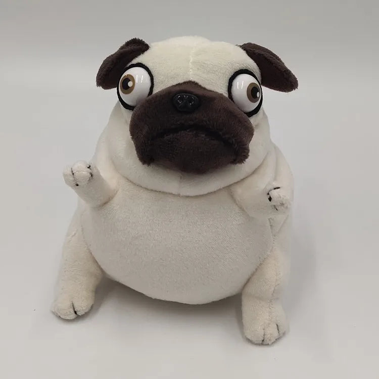 Children's character plush toy pug 15cm gift
