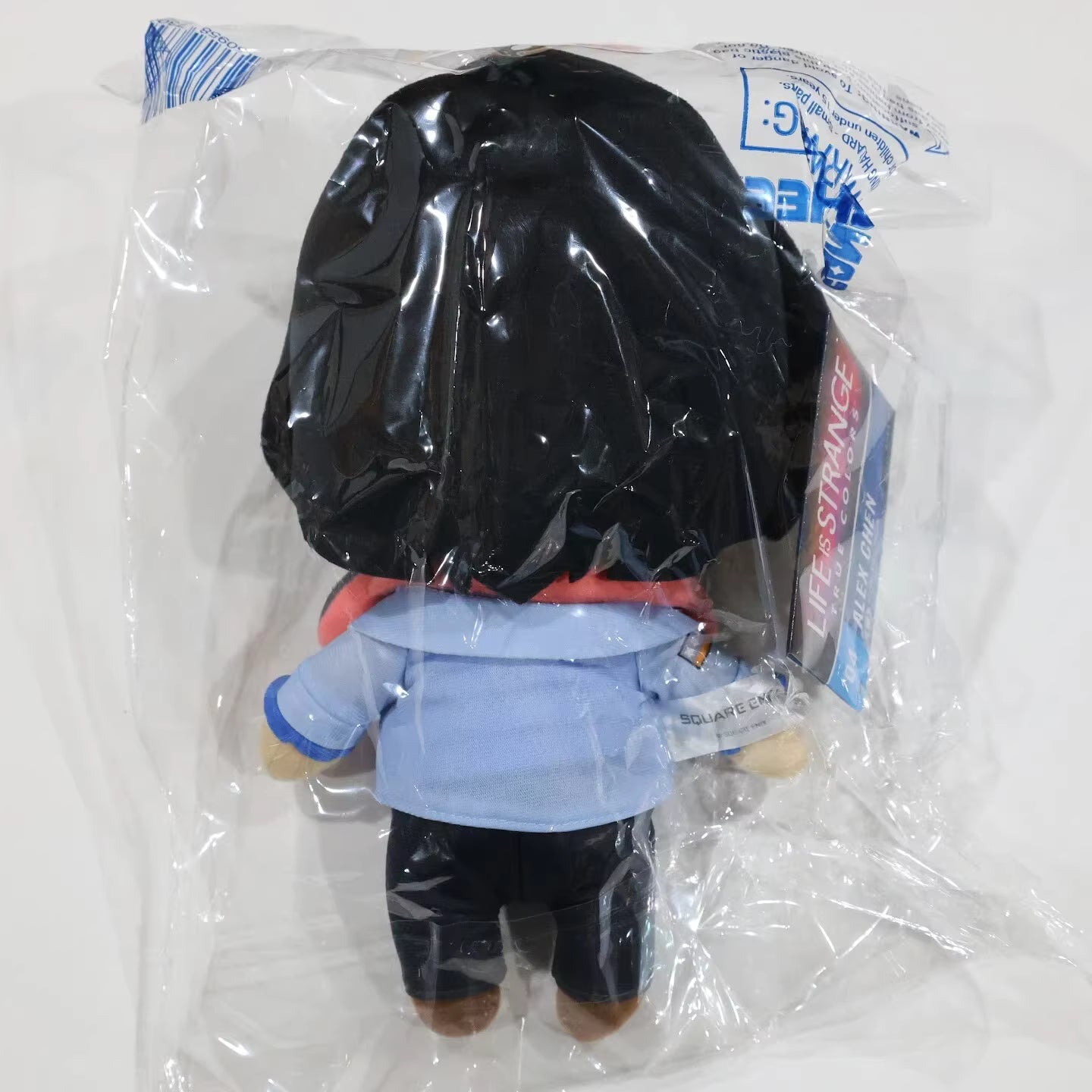 Chloe plush figure back view showing jacket detail Life is Strange
