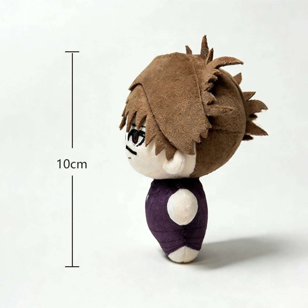 Choso stuffed animal handmade stitching close-up
