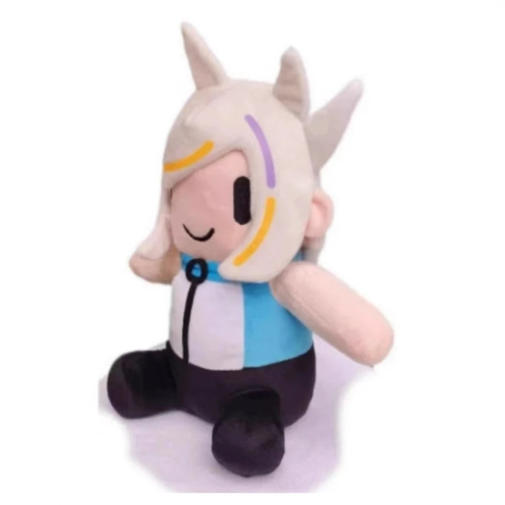 Chuy toy 23cm handmade plush side profile display
