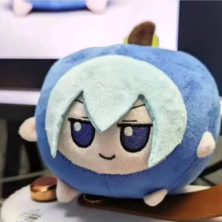 Cirno plush close-up ice fairy blue design soft cotton filled
