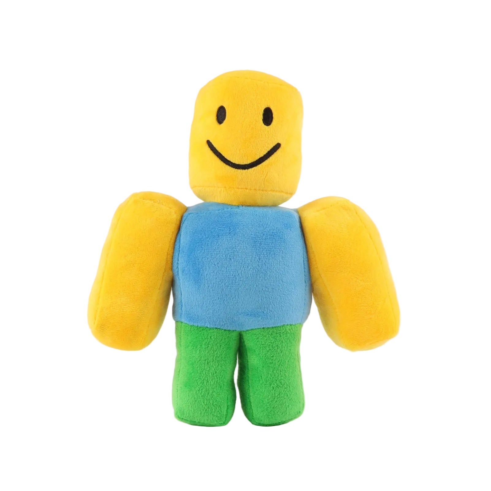 Classic Noob fan-inspired plush toy 26cm front view
