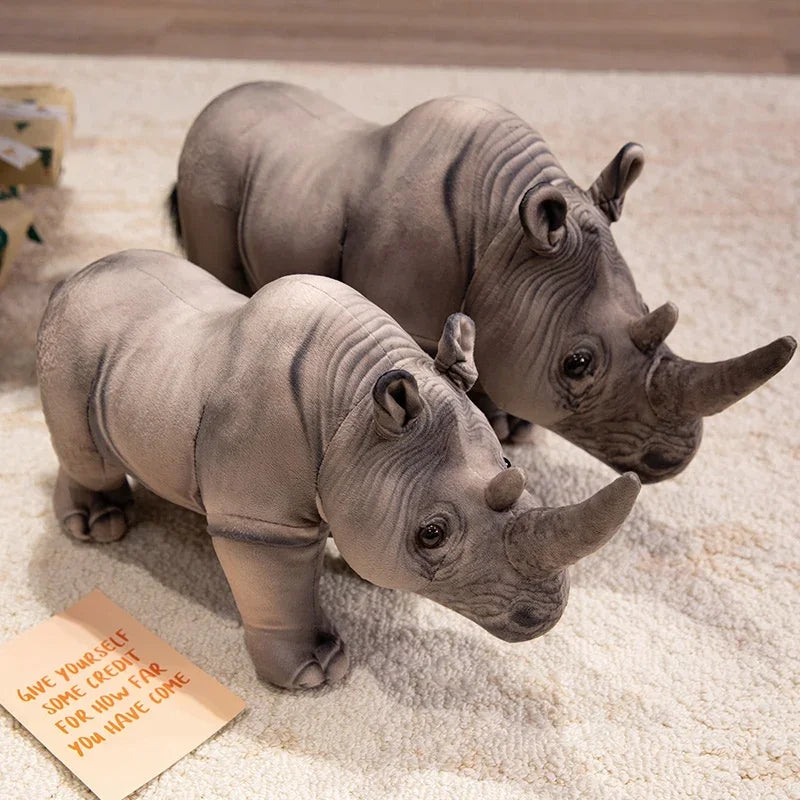 Close-up of 3D shaded realistic hippo plush surface texture detail