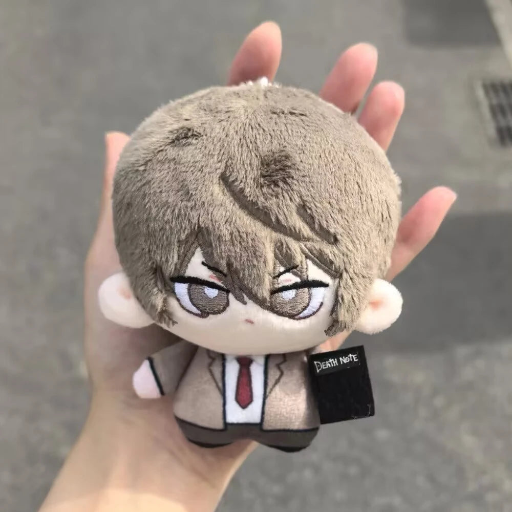 Close up of Kira Light Yagami plush face details