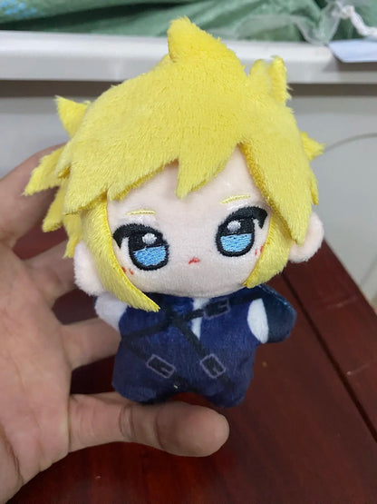 Cloud Strife plush inspired by iconic JRPG series collector display piece

