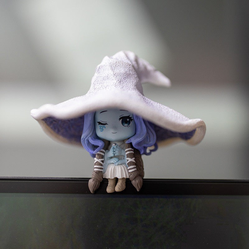 Cold sorcery witch action figure collectible featuring lunar mysticism design
