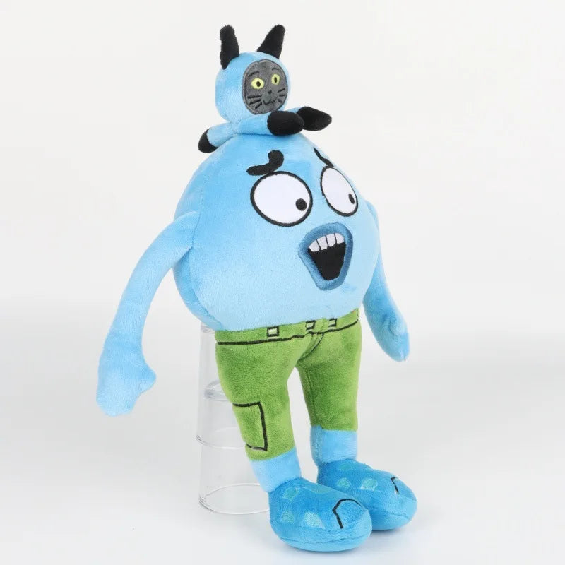 Comedy horror co-op game plushie in gift ready presentation co-op game merchandise
