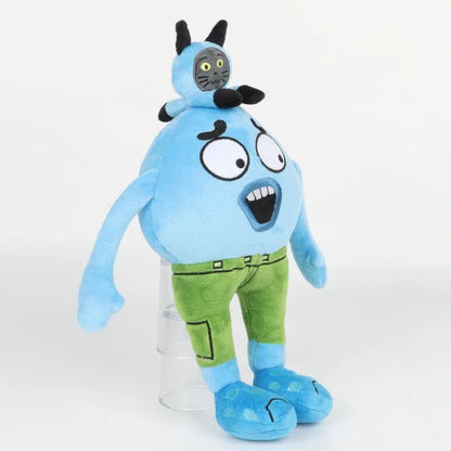 Comedy horror co-op game plushie in gift ready presentation co-op game merchandise
