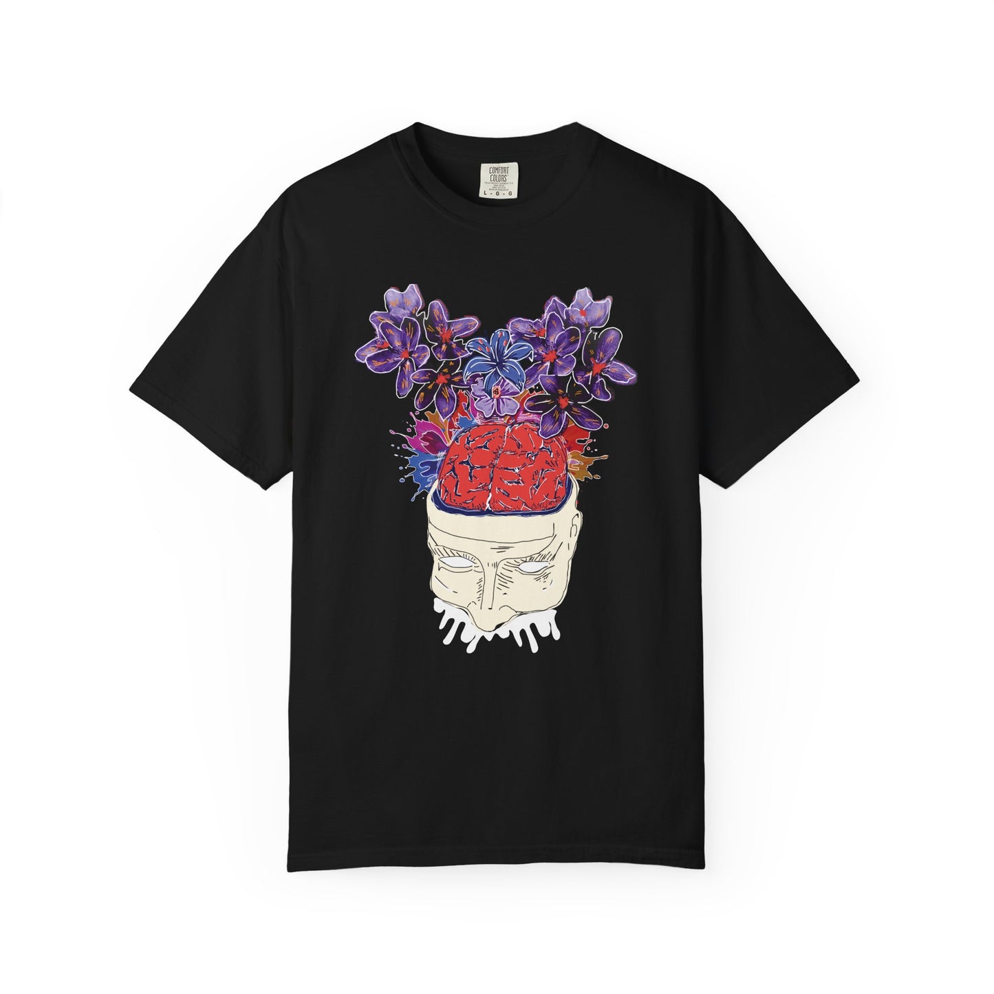 Comfort Colors 1717 garment-dyed heavy-weight cotton t-shirt in a relaxed fit.