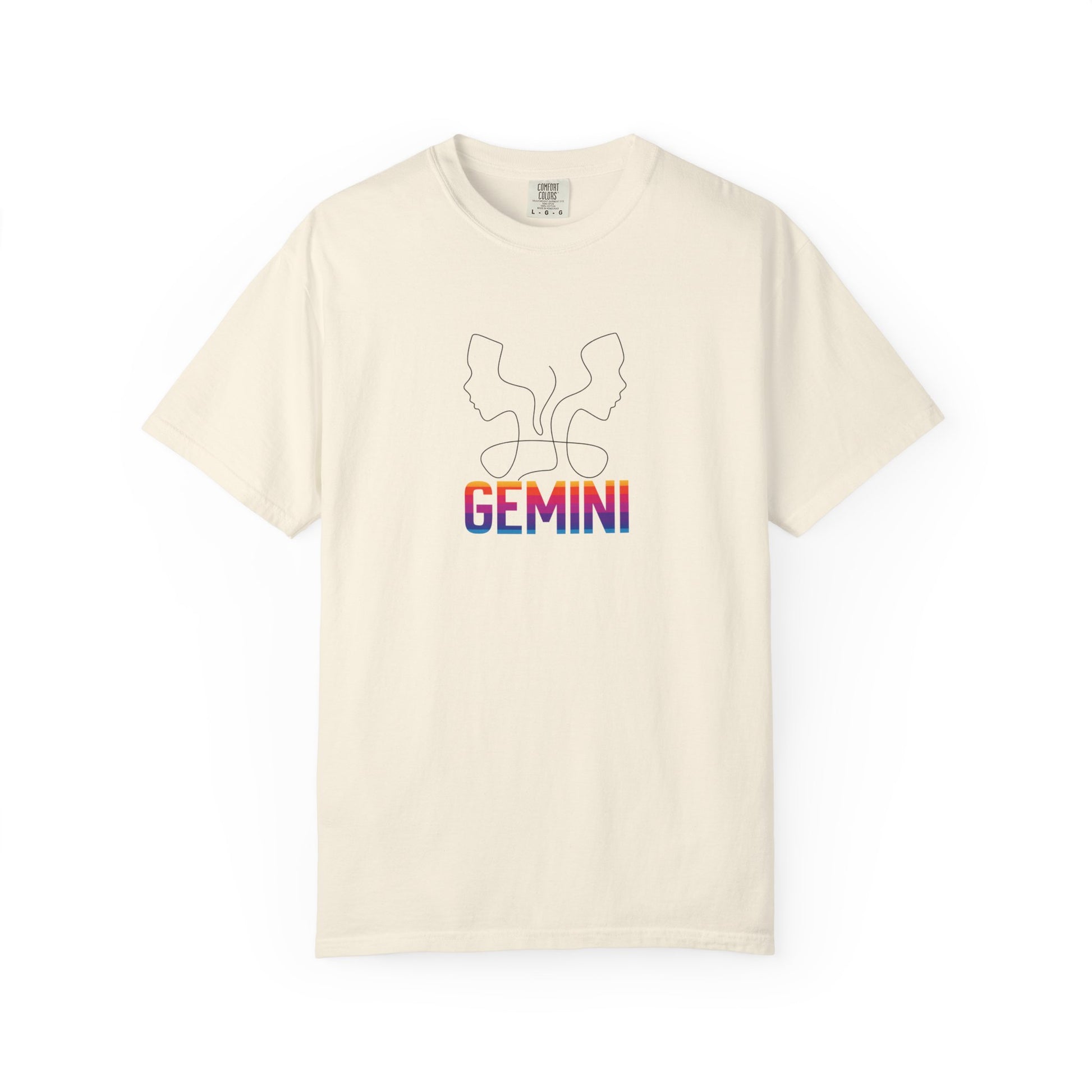 Comfort Colors 1717 garment-dyed relaxed fit t-shirt in cotton.