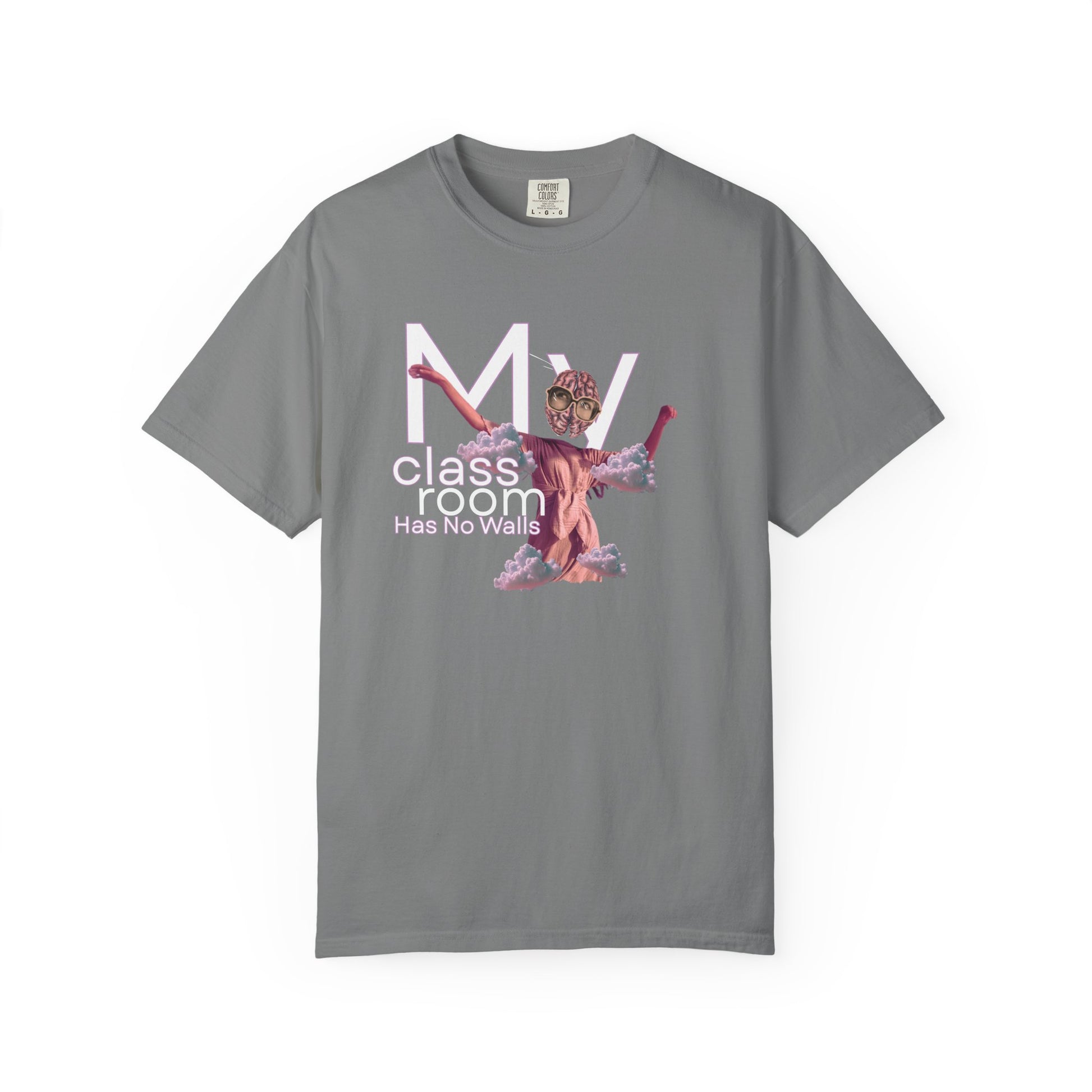 Comfort Colors 1717 t-shirt featuring a relaxed, comfortable cut and tubular knit construction.