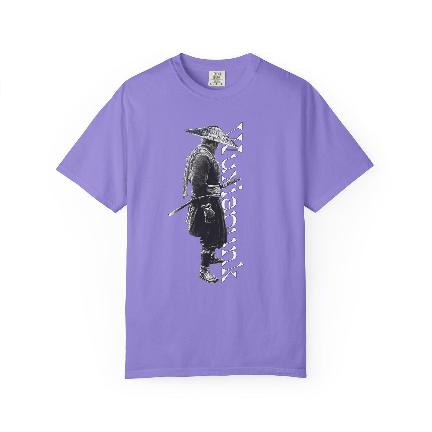 Comfort Colors graphic tee blank highlighting heavyweight cotton feel

