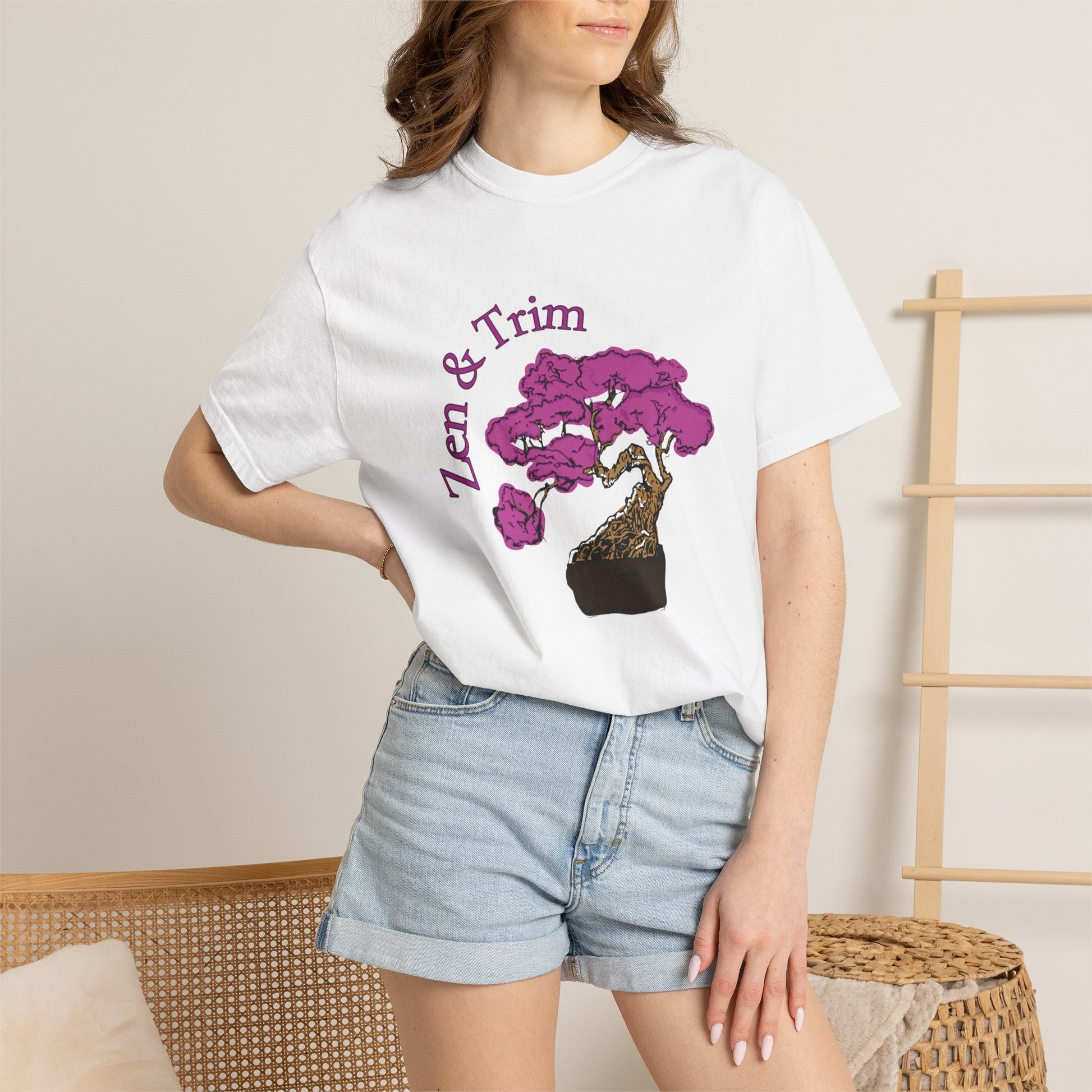 Comfort Colors heavyweight bonsai graphic tee in garment-dyed finish