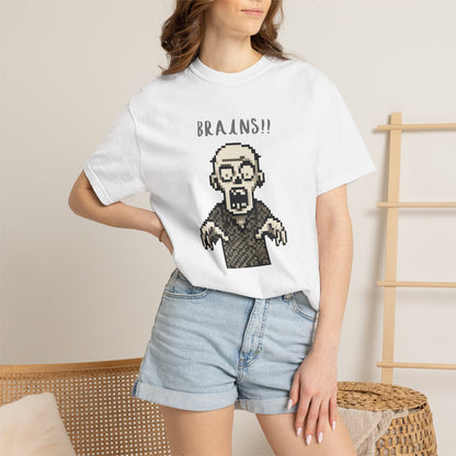 Comfortable pixel zombie casual t-shirt.