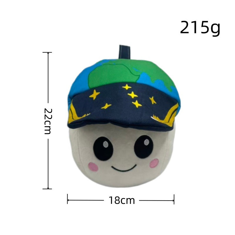 Fanmade Rise Artemis 2 Plush Doll | NASA Moon Mascot Zero Gravity Indicator Stuffed Toy