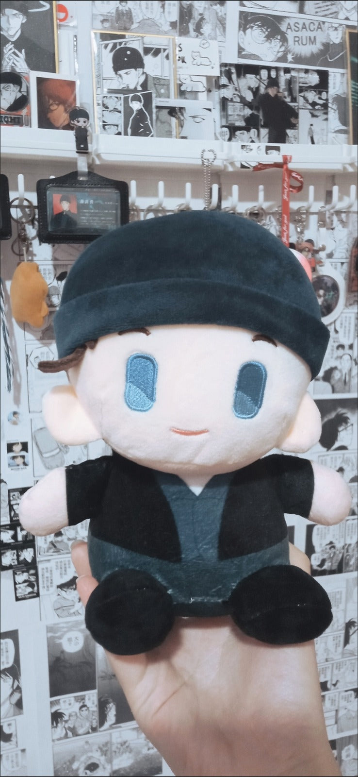 Conan Plush Toy 20cm | Conan Edogawa Anita Hailey Kaito Kid Bourbon Rei Furuya Akai Shuichi Rachel Moore